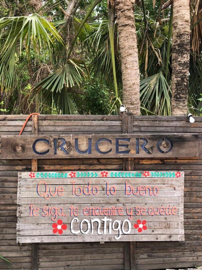 Crucero Tulum Acomodação com café da manhã Exterior foto